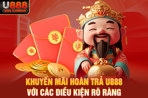 Khuyến mãi hoàn trả U888 với các điều kiện rõ ràng